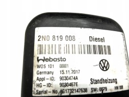 Volkswagen OE 2N0819008...xxx VW CRAFTER II MAN TGE Обігрівач Додатковий WEBASTO 2N0819008