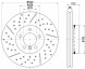 Hella 8DD 355 120-821 Hella 8dd 355 120-821 гальмівний диск