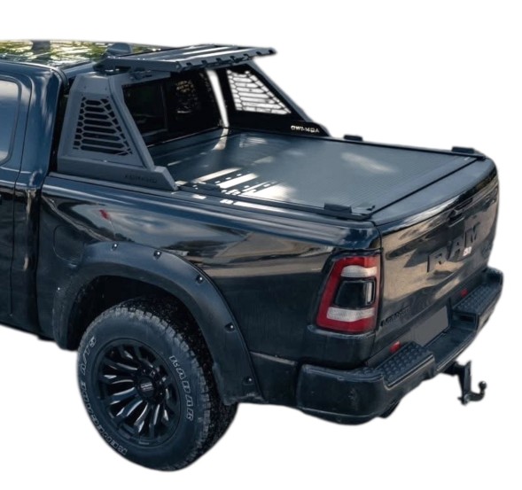 Timbernet M10_DR Захист кузова Timbernet, сталевий, чорний матовий для Dodge RAM 1500