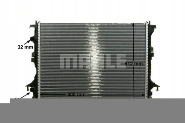 Mahle CR 1092 000P Охолоджувач води cr 1092 000p mahle renault espace