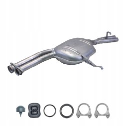 CHINA ZEST.10.145 Середній глушник mercedes w126, 300sel s class 85-