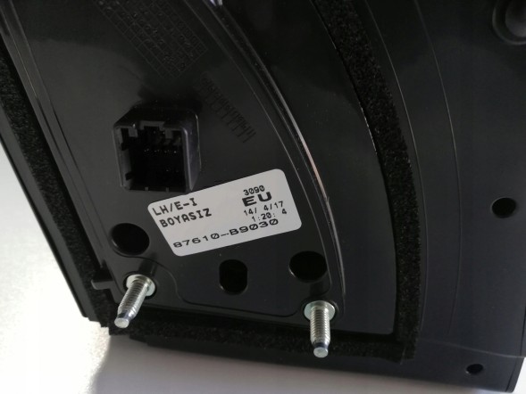 Hyundai OE 87610B9030 HYUNDAI i10 ДЗЕРКАЛО ЛІВЕ 5PIN 13-17 ОРИГ.