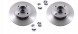 GT-Parts 003016x2 Диски x2 задні scenic ii megane ii універсал +підшипники