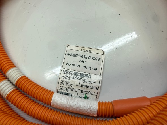 Fiat OE 46857634, 46860189, 0046860189-001 Високовольтний кабель HV FIAT DUCATO 46860189 Оригінал OE Новий