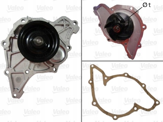 Valeo 506591 Водяний насос, охолодження двигуна