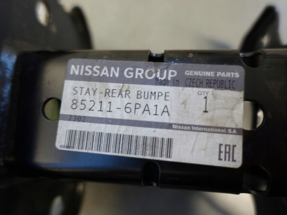 Nissan OE 85211-6PA1A NISSAN JUKE II F16 БАЛКА ЗАДНЯ ЗОНА ГНИТТЯ ЛІВА НОВА ОРИГІНАЛ
