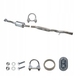 CHINA ZEST.14.059E Глушник центральний mitsubishi lancer 1.8 143 к.С. 2008-