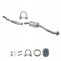 CHINA ZEST.14.059E Глушник центральний mitsubishi lancer 1.8 143 к.С. 2008-