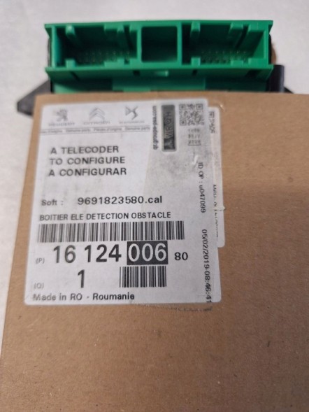 Peugeot OE 1612400680 Модуль датчиків паркування peugeot 508 oe 1612400680