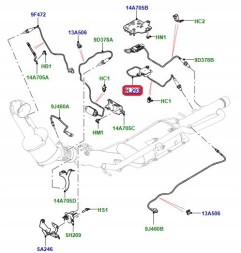 Eurospare UK LR146854ES Датчик твердих частинок дизельного двигуна 2.0 AJ20D4 Land Rover Range Rover LR146854