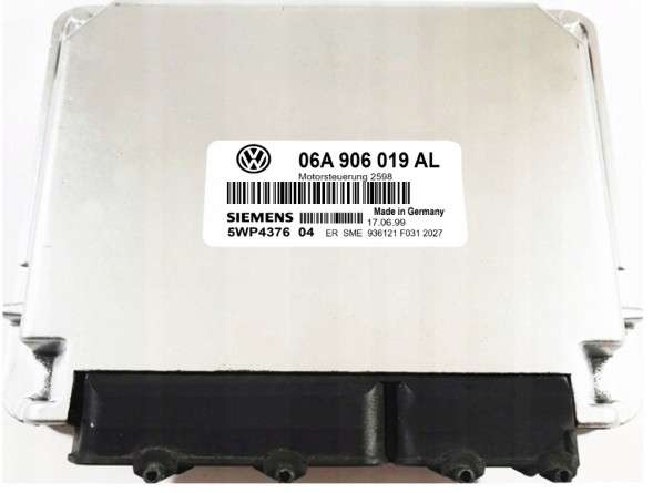 SEAT OE VW GOLF IV 06A906019AL STEROWNIK SILNIKA КОМП'ЮТЕР ЕБУ SEAT 1.6 06A906019AL 5WP4376 04 IMMO OFF