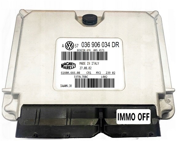 Magneti Marelli 036906034DRIMMO OFF КОМП'ЮТЕР ECU VW 1.6 036906034DR IAW4MV.DR IMMO OFF