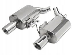 Xforce ES-FM10-VMK-ABS Вихлопна система axle-back 3", Varex, нержавіюча сталь 304 Ford Mustang GT 05-10