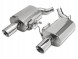 Xforce ES-FM10-VMK-ABS Вихлопна система axle-back 3", Varex, нержавіюча сталь 304 Ford Mustang GT 05-10