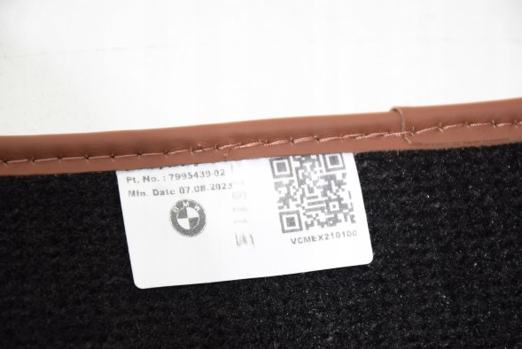BMW OE 7858695 7995439 BMW BMW X7 G07 Комплект Передні Задні Велюрові килимки Individual Tartufo Original