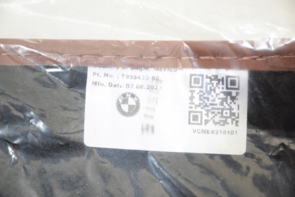 BMW OE 7858695 7995439 BMW BMW X7 G07 Комплект Передні Задні Велюрові килимки Individual Tartufo Original