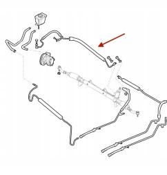 EACS 50516489 46774716 Eacs шнур гідропідсилювача 50516489 клапан 46774716 alfa romeo 159 1.75 tbi