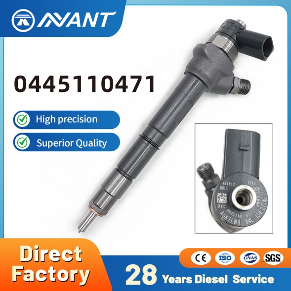 NANT Diesel Fuel Injector Engine Assembly Injection Valves with Strict Pre-Shipment Testing 044511071