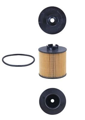 OX341D MAHLE ORIGINAL Фільтр мастил