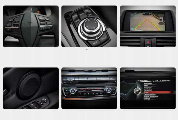Китай BMW X5 X6 F15 F16 2014-2017 NBT ЕКРАН РАДІО ANDROID 13 SNAPDRAGON 668 8GB