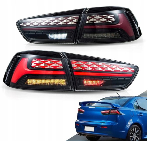Tuning-Tec TTLDMI14 ДІОДНІ ЛАМПИ ДЛЯ MITSUBISHI LANCER 8 СЕДАН 08-16 SMOKE LED