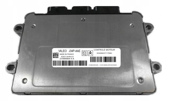 Peugeot OE КОМП'ЮТЕР ECU PEUGEOT 1.4 J34P-AAE 9663717680 21585984-5 CZYSTY