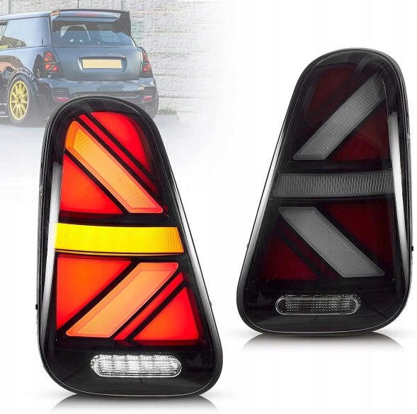 VLAND LDMC26 510191-2 mhm Задні ліхтарі комплект Vland Led Bar Neon Діодні Тюнінг Mini Cooper r50 r52 r53 01-