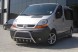 Китай 5001PWT03 Передній захисний обвіс (A-Bar) хромований Opel Vivaro Renault Trafic 2001-2013