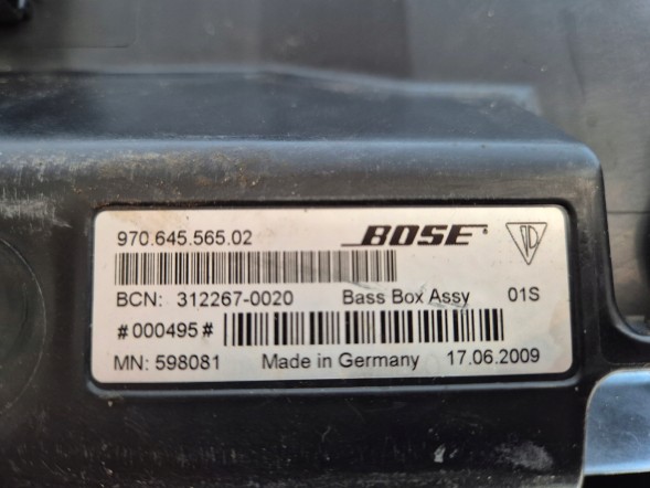 Porsche OE MAR-97064556502 Динамік BOSE 97064556502 Porsche Panamera 970