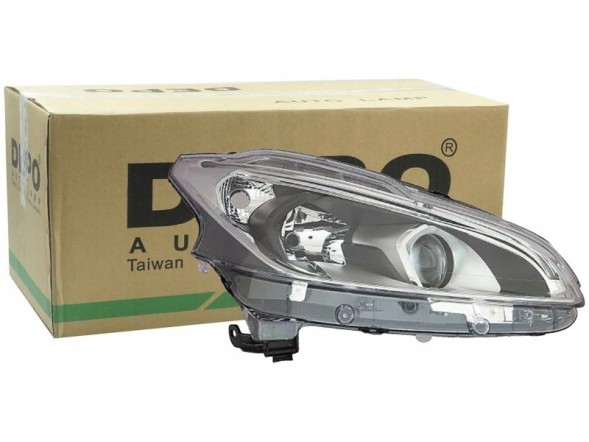 Abakus 550-1165R-LDEM2 Світлодіодний (led) передній ліхтар peugeot 208 2015- (правий, depo)