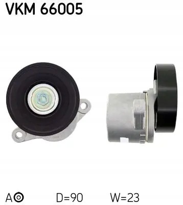SKF VKM 66005 Натяжний ролик клинового ременя vkm 66005 skf