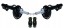 MCS MCS-353900-K01 ЧОХЛИ АМОРТИЗАТОРІВ БАМПЕРИ передні RENAULT CAPTUR ( J5 ) 2013-&amp;gt;