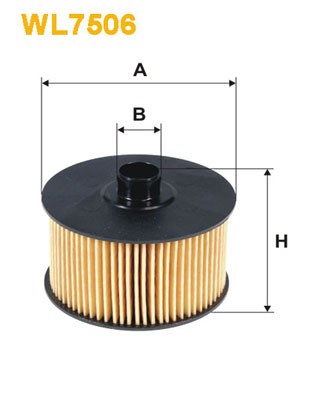 WL7506 WIX FILTERS Фільтр оливи