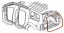 Dodge OE 55364425AG ПРОКЛАДКА ЛЮКА БАГАЖНИКА ОРИГІНАЛЬНА DODGE DURANGO HB, CHRYSLER ASPEN