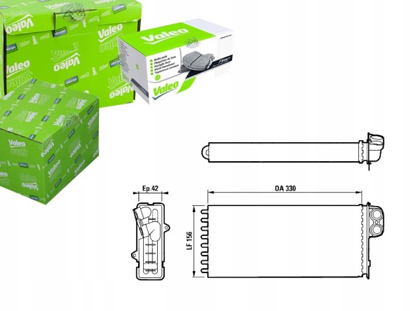Valeo VAL812128/RS2 Обігрівач valeo 5001833355