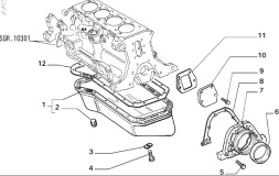 Fiat OE 7719713 Піддон масляний OE FIAT, Fiat, Lancia, Tempra, Tipo, Delta, НОВИЙ з АСО Fiat Wrocław