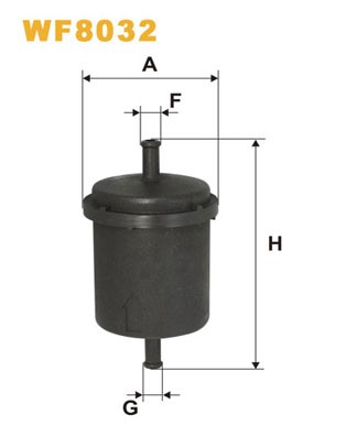 WF8032 WIX FILTERS Фільтр палива
