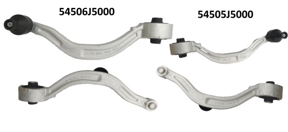 Kia OE EO-54505J5000 EO-54506J5000 Комплект передніх важелів KIA STINGER OE 54505J5000 + OE 54506J5000