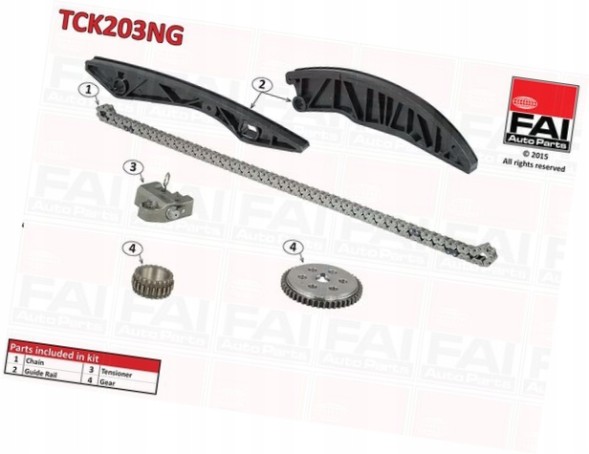 FAI AutoParts TCK203NG Набір ланцюга грм - fai tck203ng