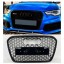 Pulse A6-RS132 Решітка радіатора Audi A6 C7 2011-2014 Чорна Стиль RS6