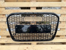 Pulse A6-RS132 Решітка радіатора Audi A6 C7 2011-2014 Чорна Стиль RS6