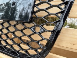 Pulse A6-RS132 Решітка радіатора Audi A6 C7 2011-2014 Чорна Стиль RS6