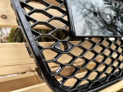 Pulse A6-RS132 Решітка радіатора Audi A6 C7 2011-2014 Чорна Стиль RS6