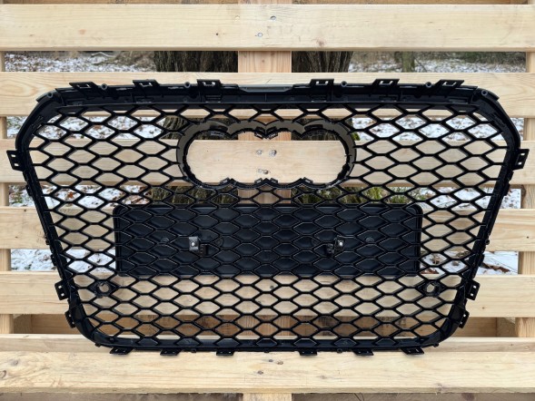 Pulse A6-RS132 Решітка радіатора Audi A6 C7 2011-2014 Чорна Стиль RS6