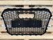 Pulse A6-RS132 Решітка радіатора Audi A6 C7 2011-2014 Чорна Стиль RS6