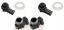Bosch 156117813 52101370 zderzaka 0052101370 735651052 0263033850 Комплект датчиків паркування alfa romeo giulia 2022р bosch oe renegade jeep