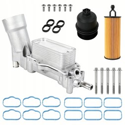 Китай 68105583AF Основа корпусу масляного фільтра, охолоджувач для Dodge Chrysler Jeep 3.6, покращена версія.