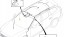 Volvo OE 32142804 VOLVO V60 II джгут, накладка на дах BOWERS WILKIN
