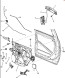 Dodge OE 04589650AE Замок дверей ПРАВИЙ, MOPAR OE, DODGE RAM, JEEP, НОВИЙ з АСО Jeep Wrocław
