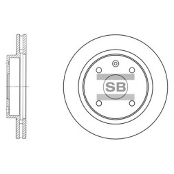 SD3009 SANGSIN Диск гальмівний